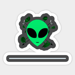 alien Sticker